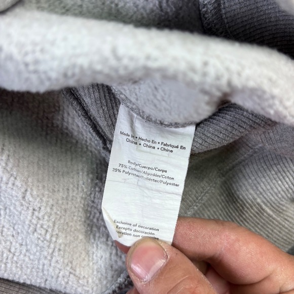 Perfect Game Apparel Sweatshirt Women Medium Gray Baseball Graphic Crewneck - Picture 6 of 6